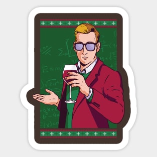 Xmas teacher Sticker